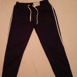 Athletic pants slim fit tapered leg